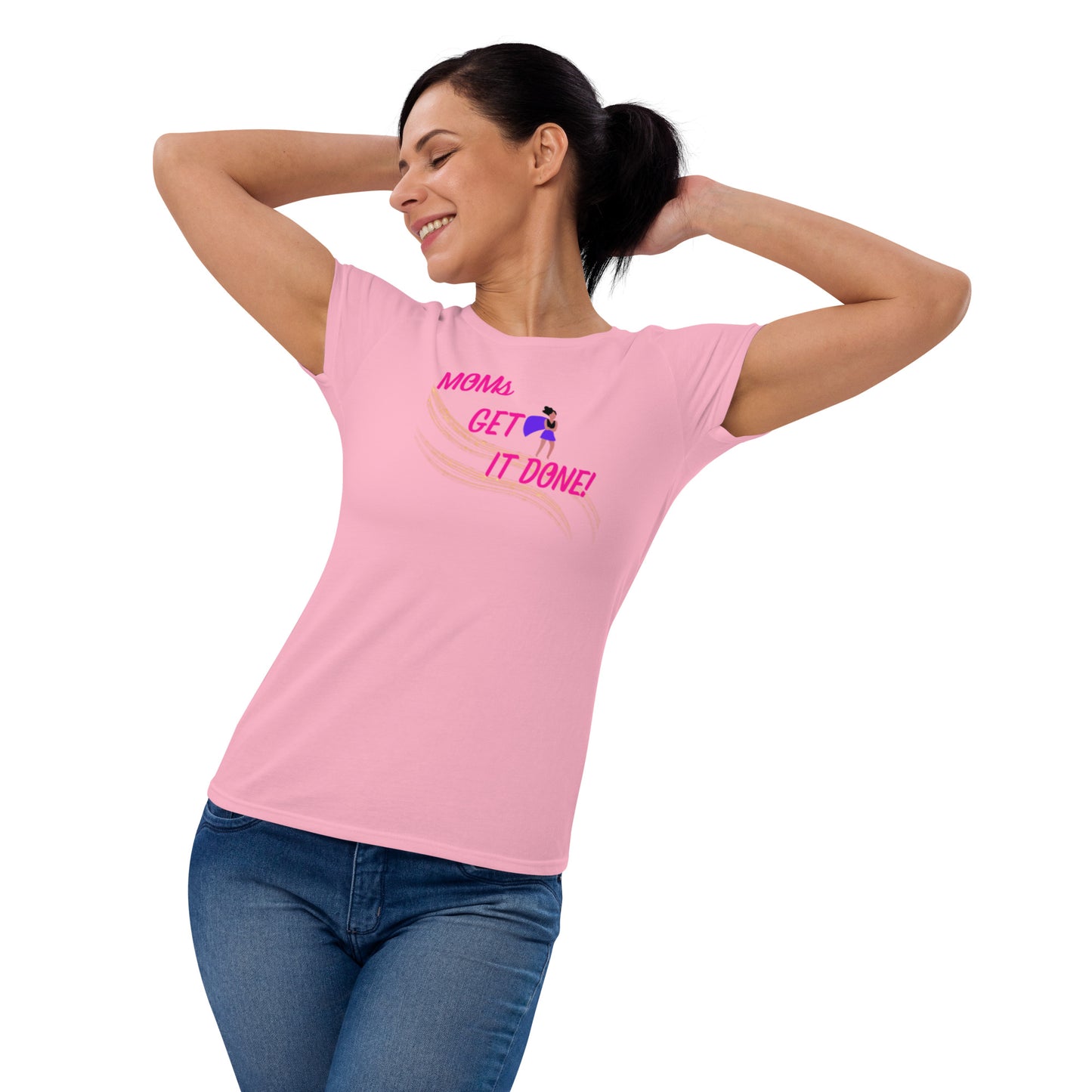 Moms Get It Done Women's short sleeve t-shirt