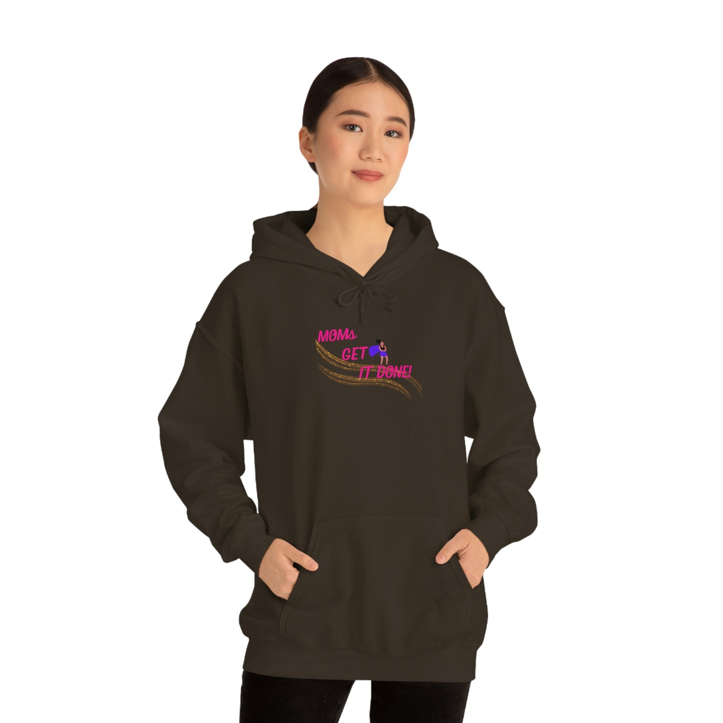 Moms Get It Done Unisex Heavy Blend™ Hooded Sweatshirt