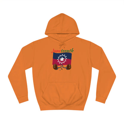 Juneteenth Breaking the Chains Unisex College Hoodie