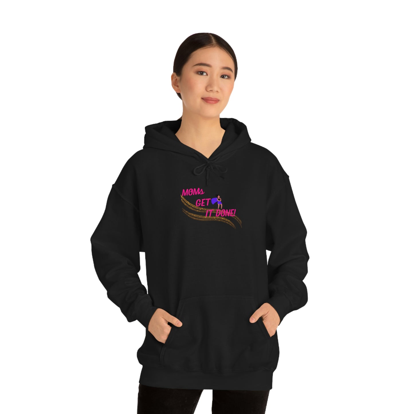 Moms Get It Done Unisex Heavy Blend™ Hooded Sweatshirt