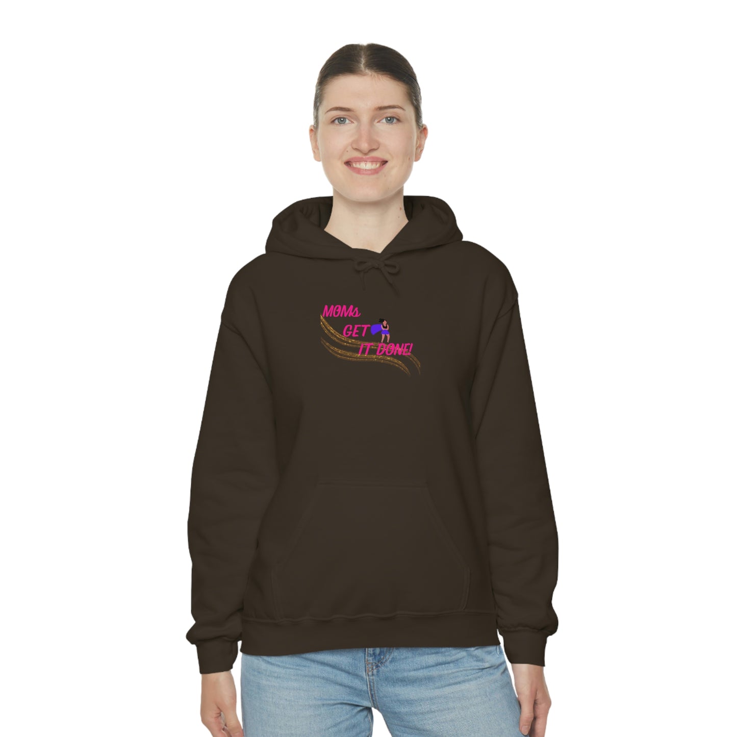 Moms Get It Done Unisex Heavy Blend™ Hooded Sweatshirt