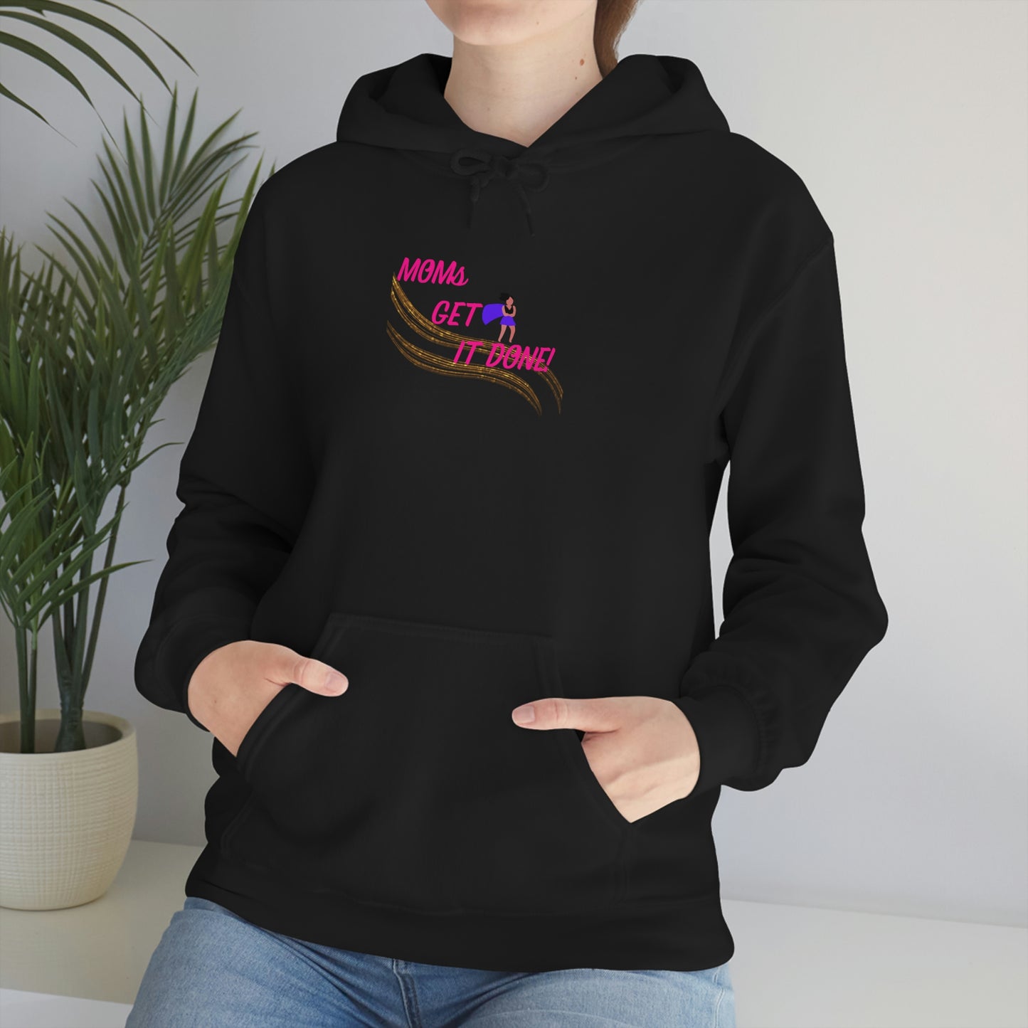 Moms Get It Done Unisex Heavy Blend™ Hooded Sweatshirt