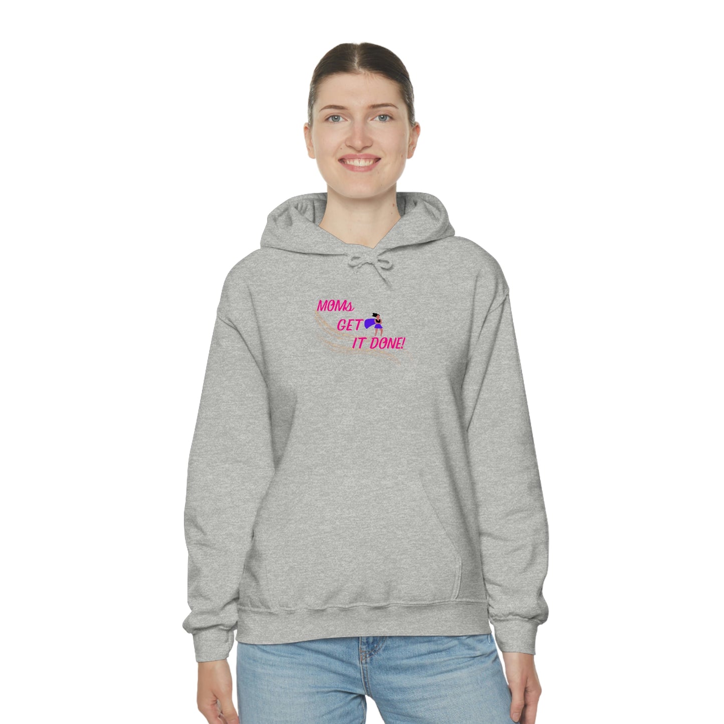 Moms Get It Done Unisex Heavy Blend™ Hooded Sweatshirt